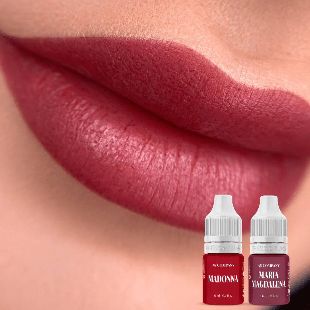 SET DE LABIOS - PARAÍSO POR ALINA SHAKHOVA 6 pcs / 6 ml