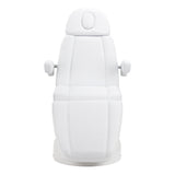 Azzurro Lux 4m white cosmetic chair with cradle - BVShop