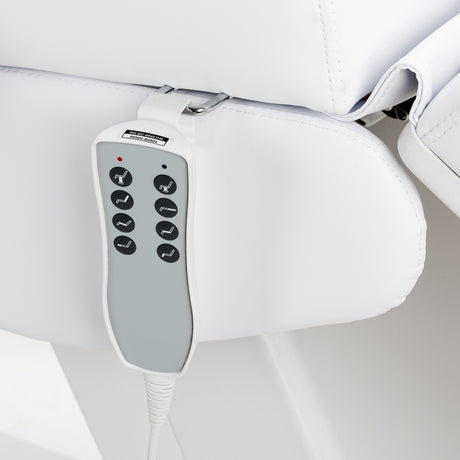 Azzurro Lux 4m white cosmetic chair with cradle - BVShop