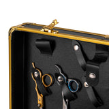 Barber case golden black - BVShop