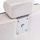 Barber chair Carlos extra pearl - BVShop