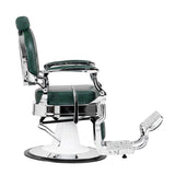 Barber chair Gabbiano President green Chrom - BVShop