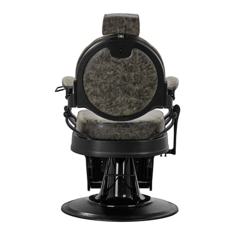 Barber chair President Old Leather Green - BVShop