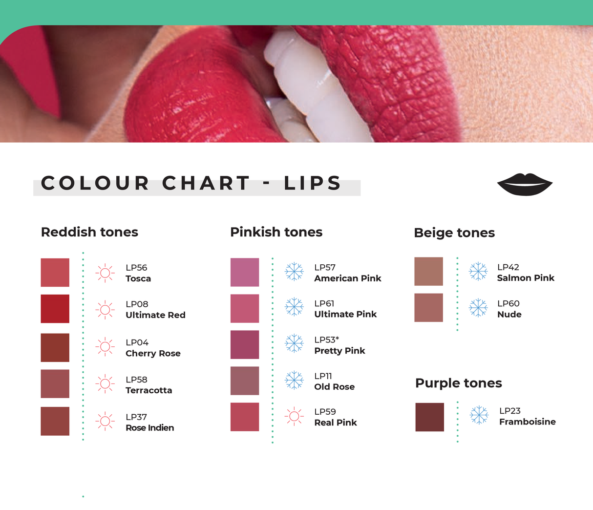 Pigmento de Labios Biotic Phocea Airless Line Terracota (LP58) 13ml