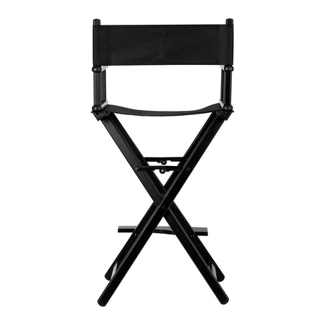 Black aluminum make-up chair - BVShop