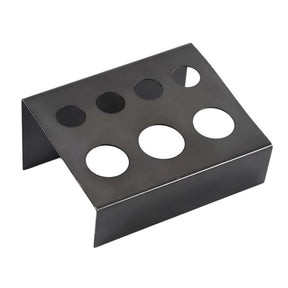 Black Metal Caps Holder 7 Holes - BVShop