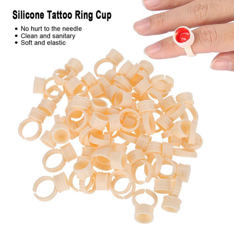 Silicone Ink Ring Cups 10mm 1pcs - BVShop