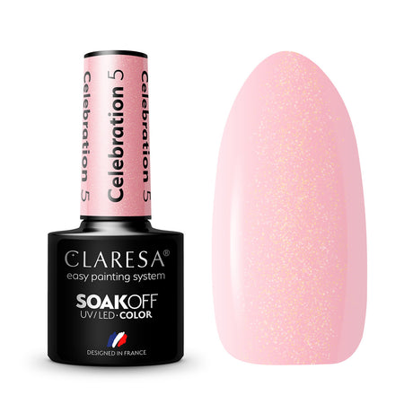 CLARESA Hybrid nail polish CELEBRATION 5 -5g - BVShop