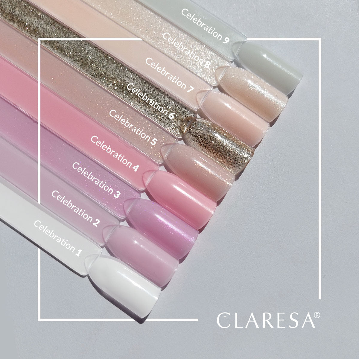 CLARESA Hybrid nail polish CELEBRATION 6 -5g - BVShop