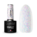 CLARESA Hybrid nail polish GLITTER 2 -5g - BVShop
