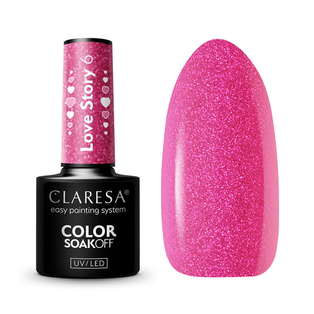 CLARESA Hybrid Polish LOVE STORY 6 - 5g - BVShop