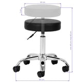 Cosmetic stool AM-310 black v - BVShop