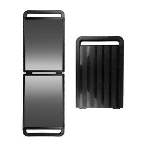 Double folding hairdressing mirror - BVShop