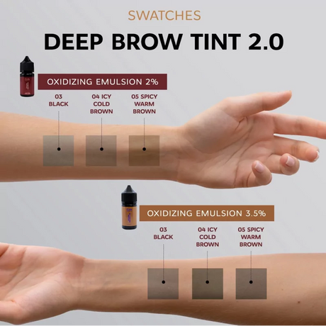 Elan Deep Brow Tint 03 BLACK 20ml - BVShop