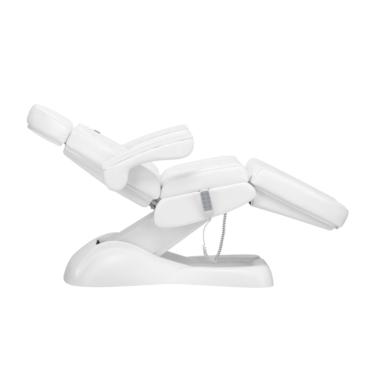 Electric cosmetic chair lux 4m white with a cradle - BVShop