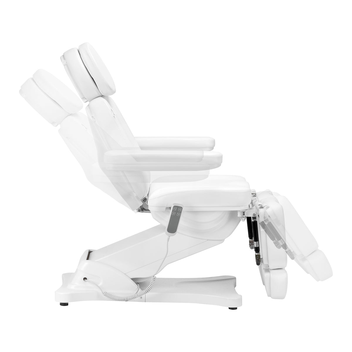 Electric cosmetic chair SILLON CLASSIC 2 motors pedi white - BVShop