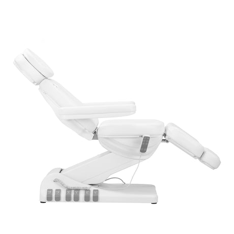 Electric cosmetic chair SILLON Luxury 3 motors white foot control - BVShop