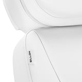 Electric cosmetic chair SILLON Luxury 3 motors white foot control - BVShop