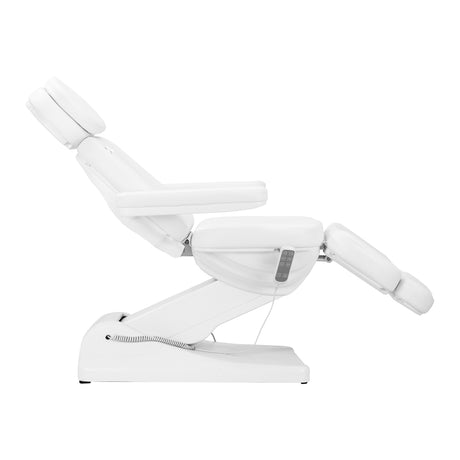 Electric cosmetic chair SILLON Luxury 3 motors white - BVShop