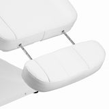 Electric cosmetic chair SILLON Luxury 3 motors white - BVShop