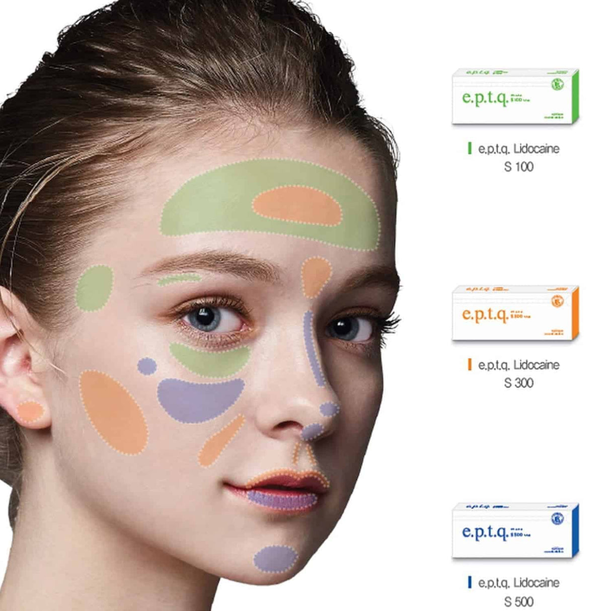 e.p.t.q. S100 Relleno de Ácido Hialurónico con Lidocaína 1 x 1.1 ml