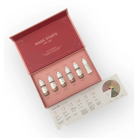 Set de Pigmentos para Piel Camuflaje Etalon Mix 6x5ml