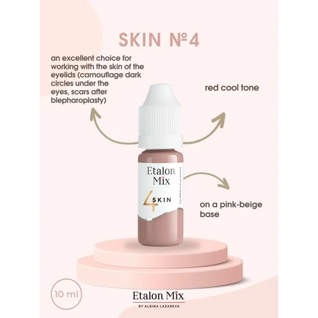 Set de Pigmentos para Piel Camuflaje Etalon Mix 6x5ml