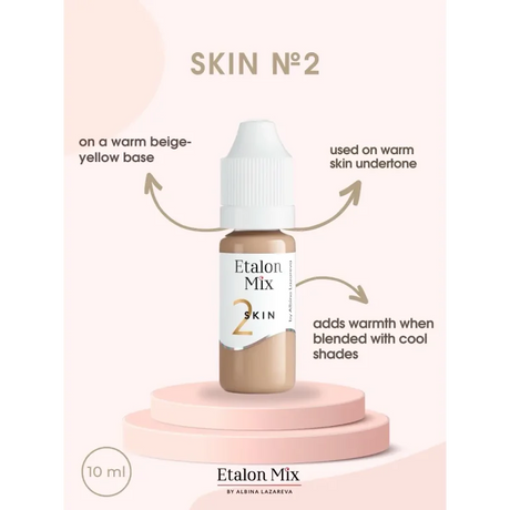 Set de Pigmentos para Piel Camuflaje Etalon Mix 6x5ml