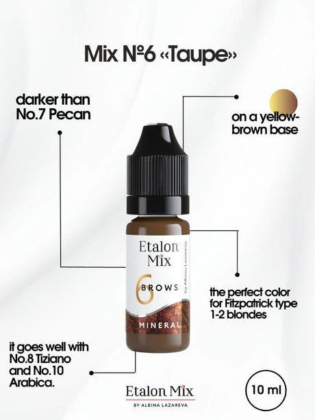 Etalon Mix Mineral Line Eyebrow Set 5x10ml - BVShop