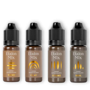Etalon Mix Eyebrow Set by Anna Kutsevolova 4 x 10ml - BVShop