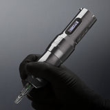 Máquina de Tatuar FK Irons One Adjust con Carrera Ajustable en Color Metal Gunmetal