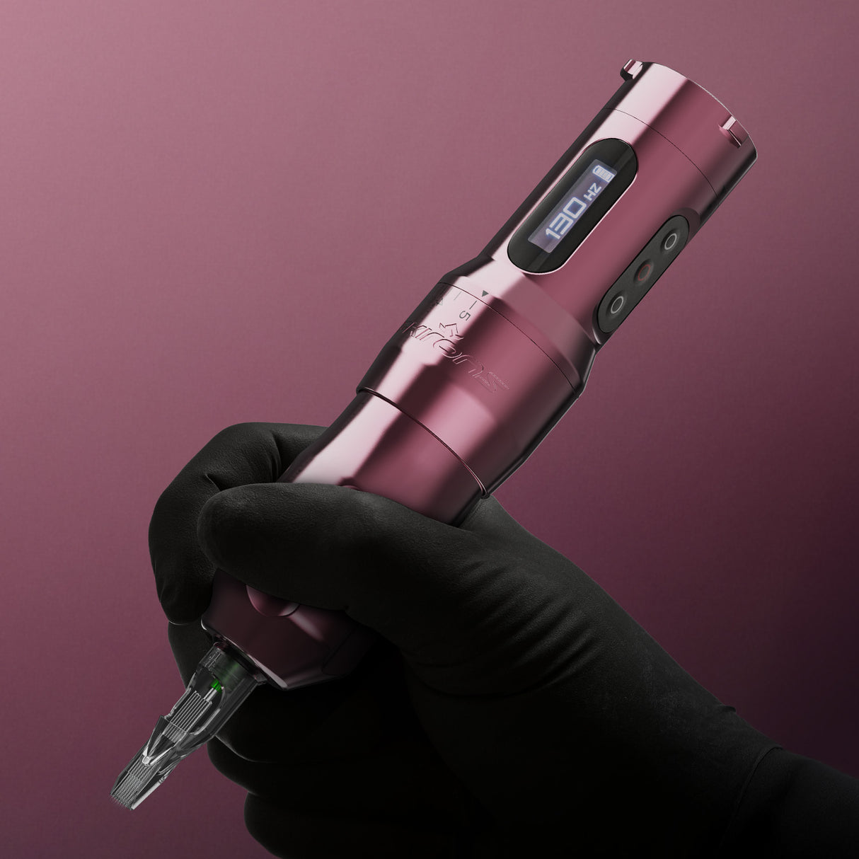 Máquina de tatuar FK Irons One Adjust con recorrido ajustable Pop Rosa