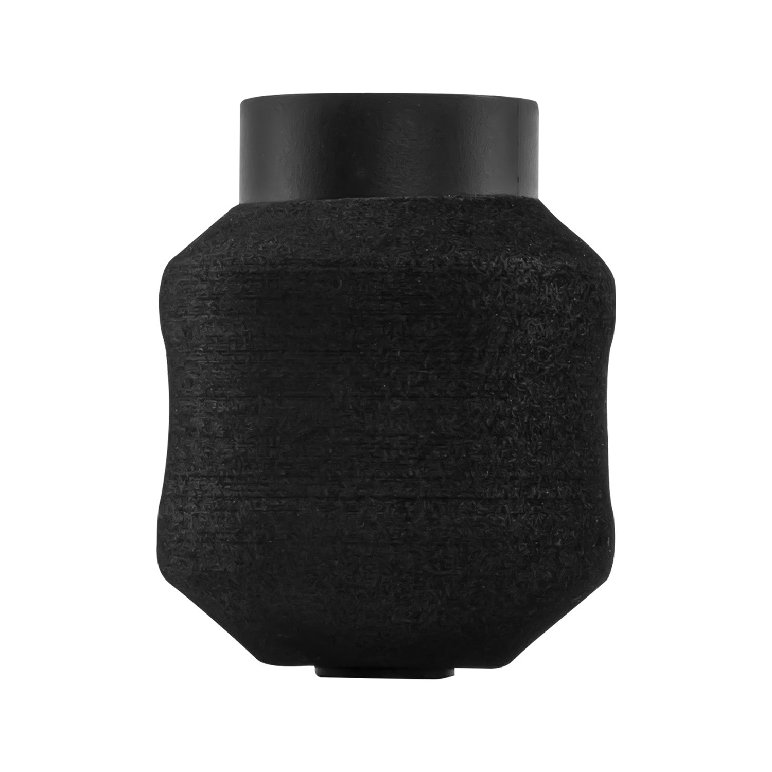 Black FK Irons Gorilla Foam Disposable Grips, 50mm, for tattoo machines, shown with box of 24 grips.