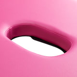 Folding massage table wooden Activ Fizjo comfort 2 segment pink black wood - BVShop