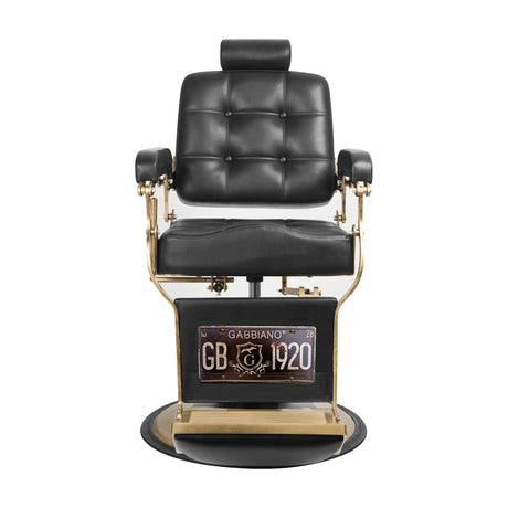 Gabbiano barber chair Boss black - BVShop