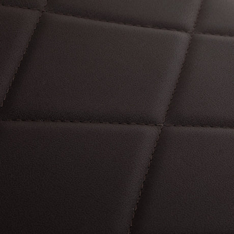 Gabbiano barber chair Bruno with black frame Brown - BVShop