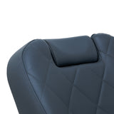 Gabbiano barber chair Bruno with black frame Graphite - BVShop