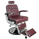 Gabbiano barber chair Imperial burgundy - BVShop