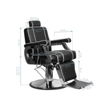Gabbiano barber chair paulo black - BVShop