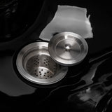 Gabbiano barber wash unit Marcus gold black - BVShop