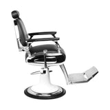 Gabbiano black moto style barber chair - BVShop