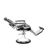 Gabbiano black moto style barber chair - BVShop