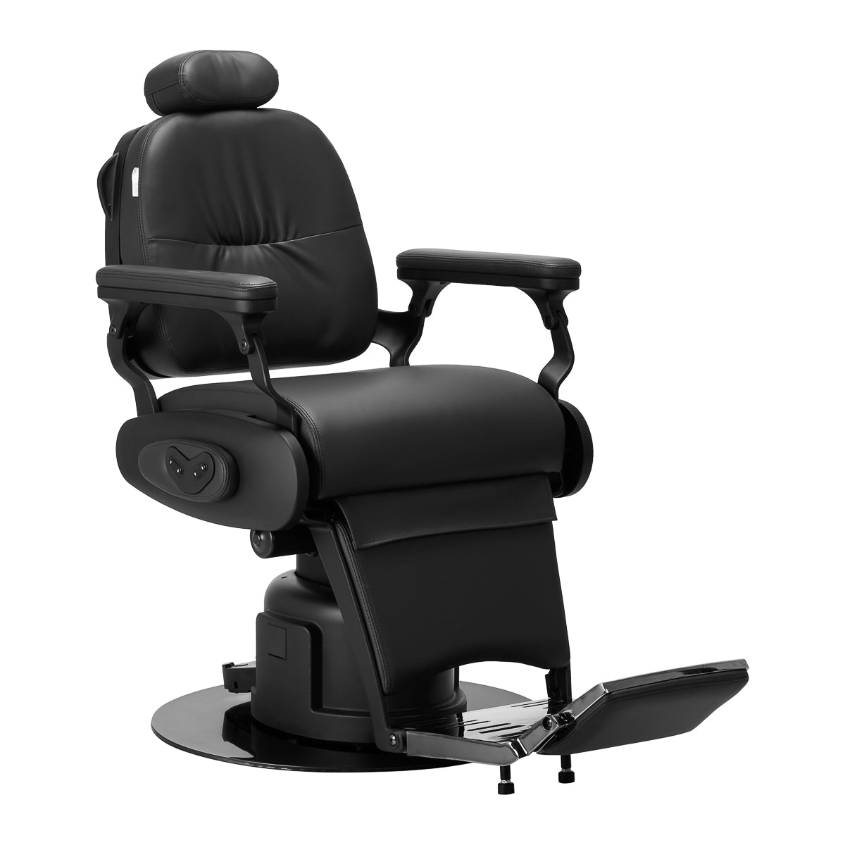 Gabbiano Duke Electric Barber Chair Black - BVShop