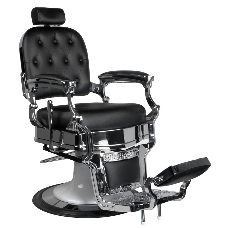 Gabbiano Ernesto barber chair in black - BVShop