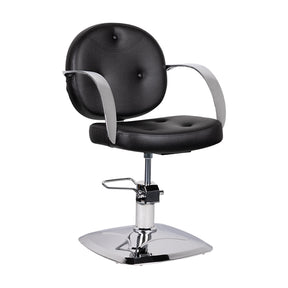 GABBIANO HAIRDRESSING CHAIR ASTI BLACK - BVShop