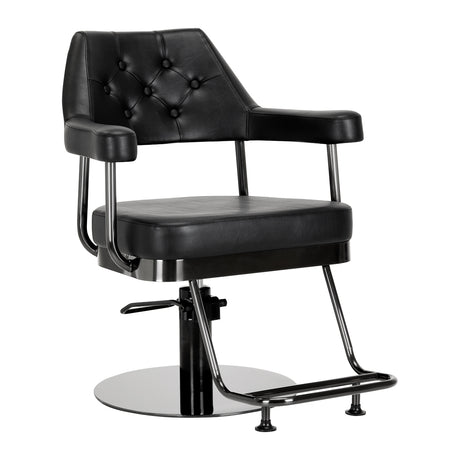 Gabbiano hairdressing chair Granda black - BVShop