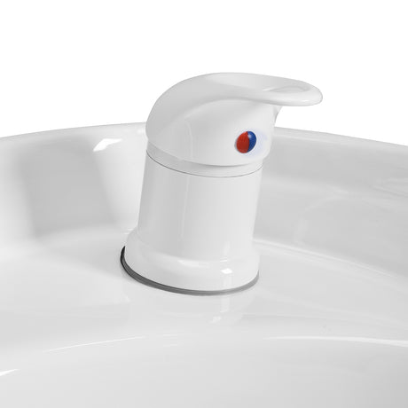 Gabbiano Porto hair wash unit white black - BVShop