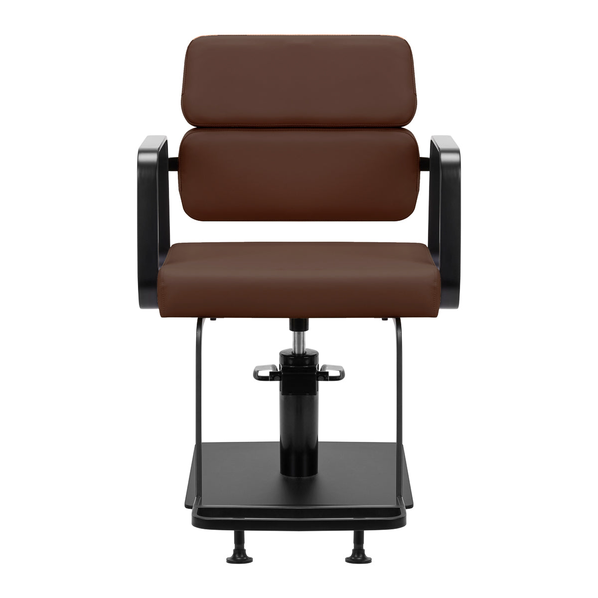 Gabbiano Porto hairdressing chair black chocolate - BVShop