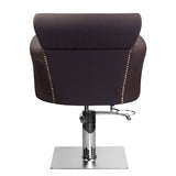 Hair system barber chair ber 8541 brown - BVShop