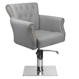 Hair system barber chair ber 8541 gray - BVShop
